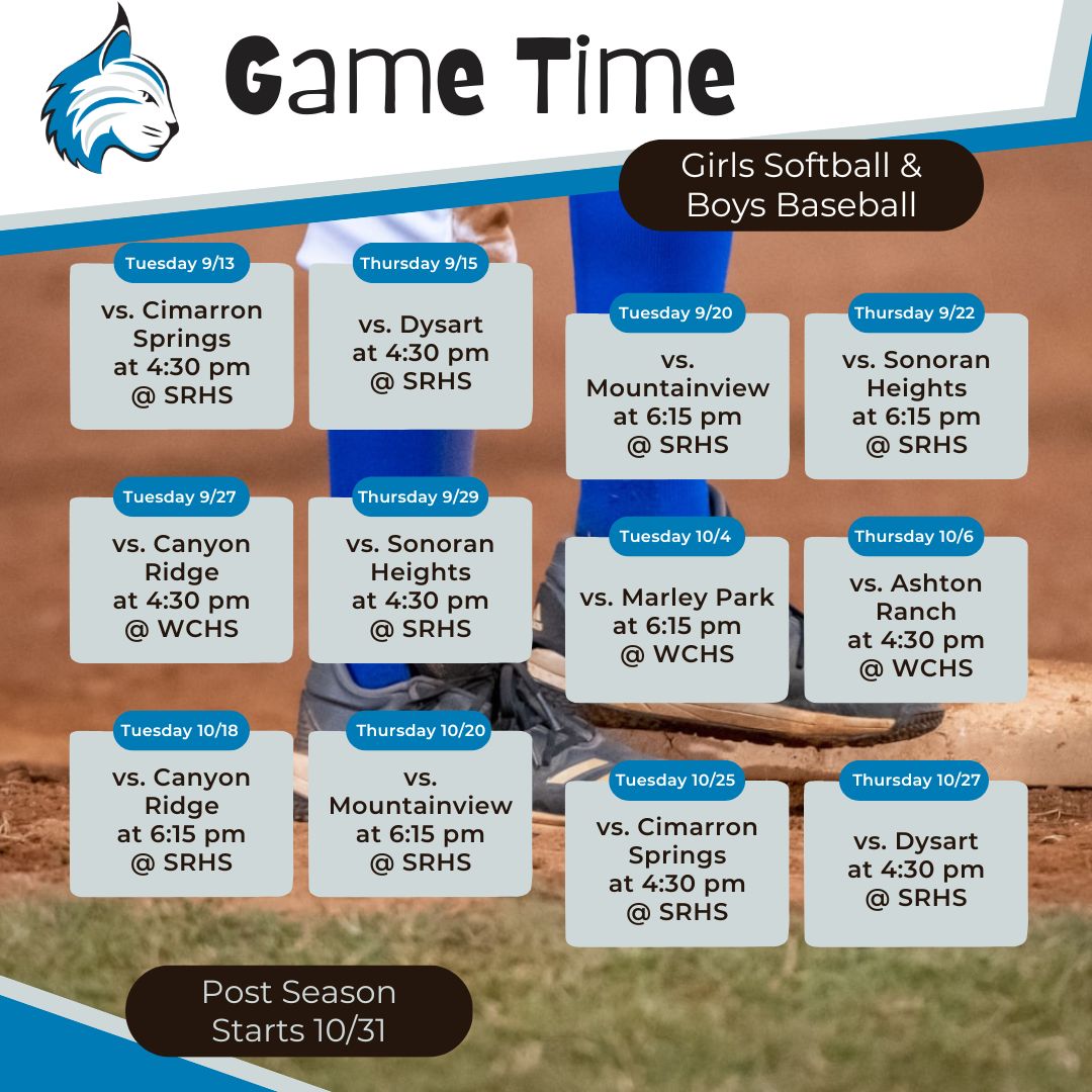 Baseball/Softball Schedule